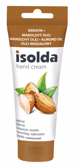 Obrázek ISOLDA výživný krém keratin a mandle 100 ml 
