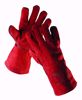 Obrázek z SANDPIPER rukavice celokožené, červená 
 