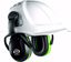 Obrázek ED 1C sluchátka na přilbu EAR DEFENDER, zelená 25dB