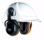 Obrázek ED 3C sluchátka na přilbu EAR DEFENDER, oranžová 31dB