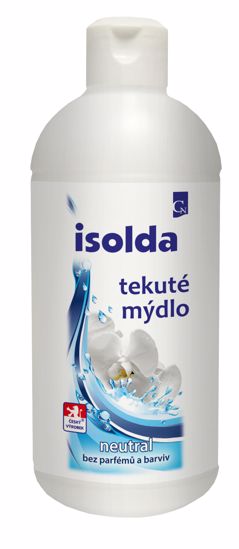 Obrázek z Isolda Neutral tekuté mýdlo bez parfémů a barviv  