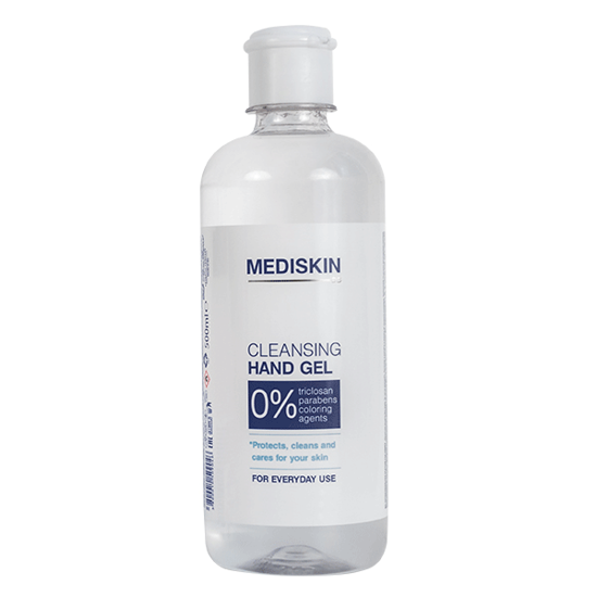 Obrázek z Mediskin Čistící gel na ruce - antibakteriální 500 ml 70% alkohol 