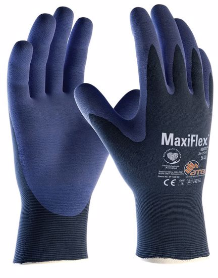 Obrázek ATG® máčené rukavice MaxiFlex® Elite™ 34-274 - 