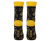 Obrázek z BENNONKY Beer Socks black/yellow -  