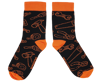 Obrázek z BENNONKY Tool Socks black/orange -  