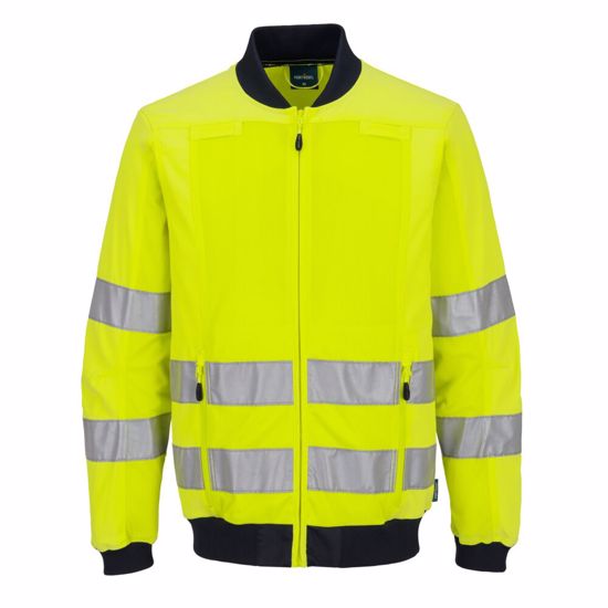 Obrázek z T164 - Hi-Vis Mesh Panel Work Jacket  
